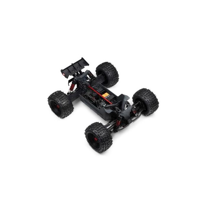 Arrma 1/10 OUTCAST 4S 4X4 BLX Stunt MT (with Centre Diff) Red (C-ARA4410V2T4)
