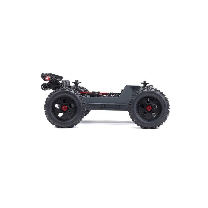 Arrma 1/10 OUTCAST 4S 4X4 BLX Stunt MT (with Centre Diff) Red (C-ARA4410V2T4)