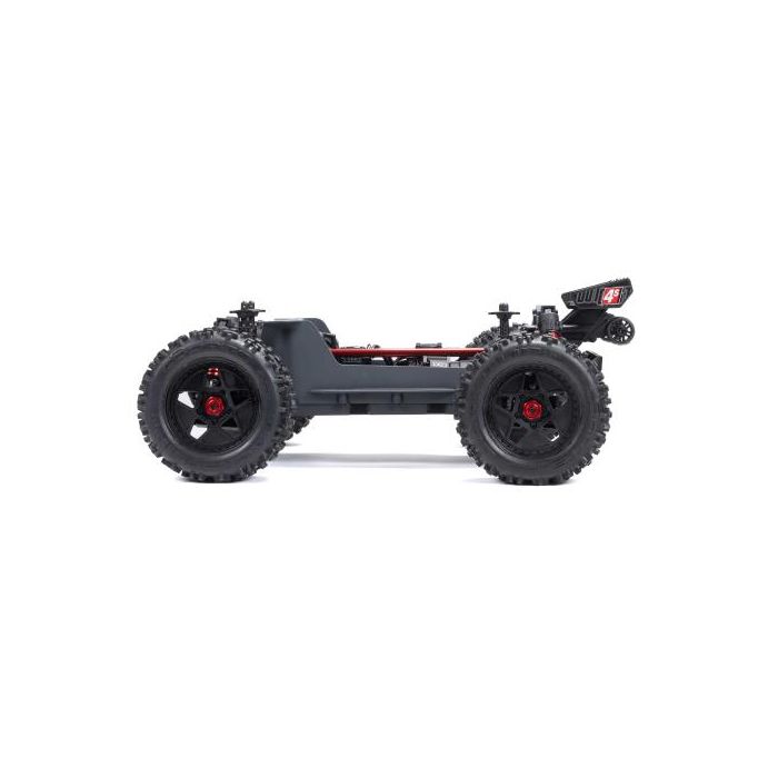 Arrma 1/10 OUTCAST 4S 4X4 BLX Stunt MT (with Centre Diff) Red (C-ARA4410V2T4)