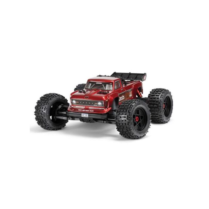 Arrma 1/10 OUTCAST 4S 4X4 BLX Stunt MT (with Centre Diff) Red (C-ARA4410V2T4)