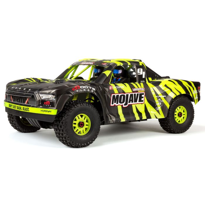 Arrma 1:7 Mojave 6S BLX Desert Truck Blk/Grn Arrma 1:7 Mojave 6S BLX Desert Truck Blk/Grn