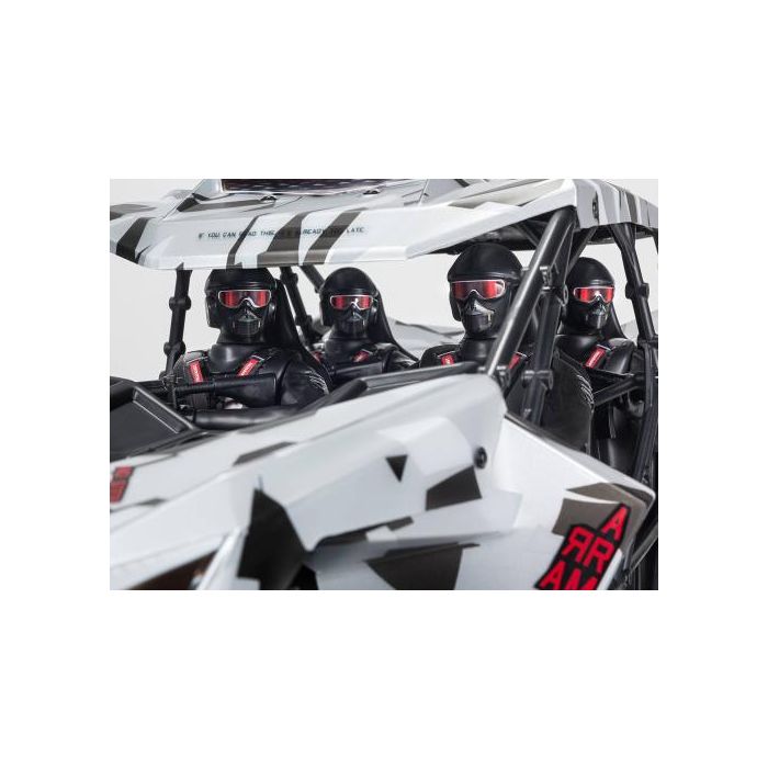 Arrma 1/7 FIRETEAM 6S 4X4 BLX Speed Assault Vehicle RTR White (C-ARA7618T2)