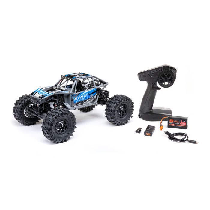 Axial 1/18 UTB18 Capra 4WS 4WD Trail Buggy RTR with Bat/Charger -  Blue (C-AXI-1750T1)