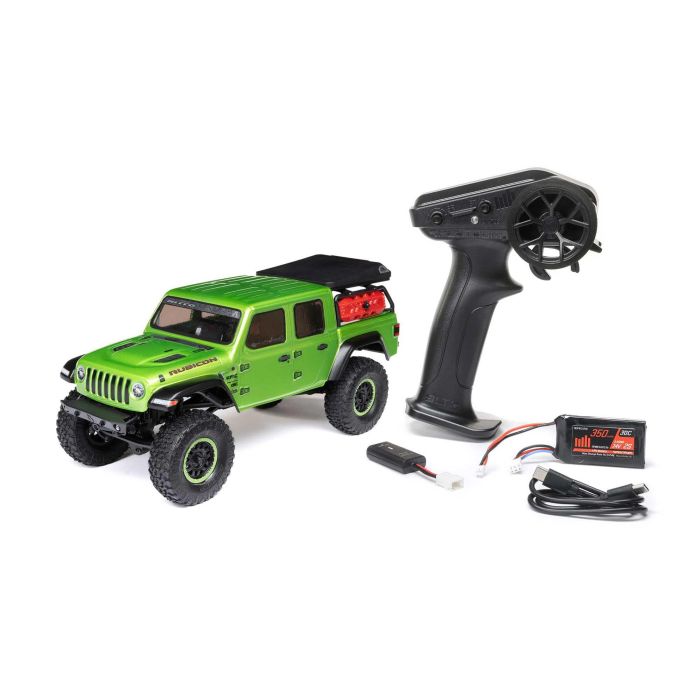 Axial SCX24 Jeep Gladiator 4WD Rock Crawler RTR, Green (C-AXI00005V2T3)