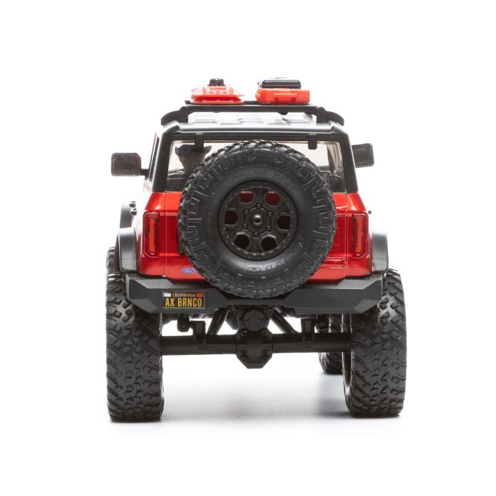 Axial SCX24 2021 Ford Bronco 4WD Truck Brushed RTR Red (C-AXI00006T1)