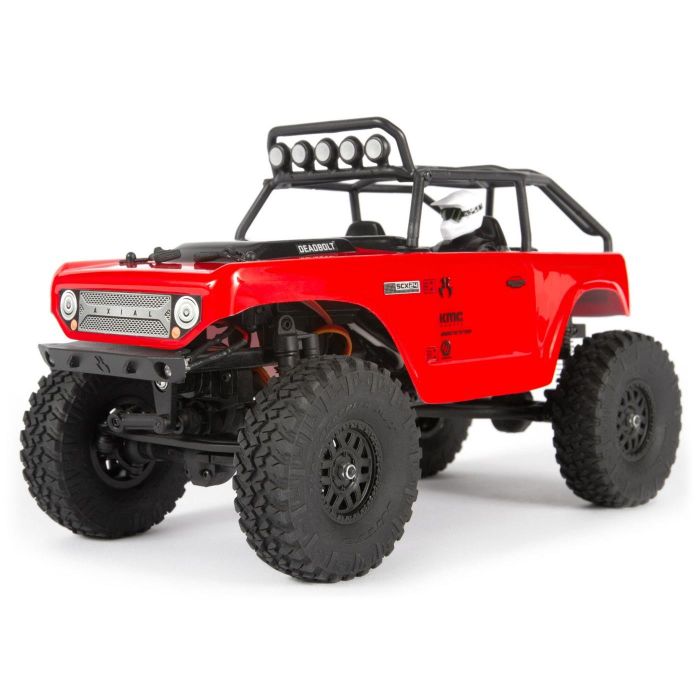 Axial 1:24 SCX24 Deadbolt 4WD - RTR, Red Axial 1:24 SCX24 Deadbolt 4WD - RTR, Red