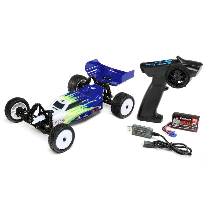 Losi 1:16 Mini-B 2wd Buggy Blue (C-LOS01016T1)