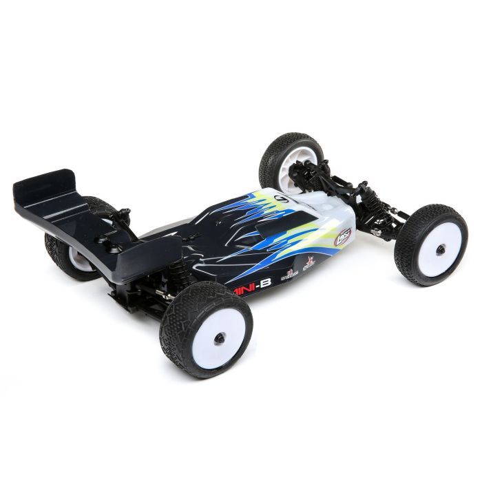 Losi 1:16 Mini-B 2wd Buggy Black/White (C-LOS01016T2)