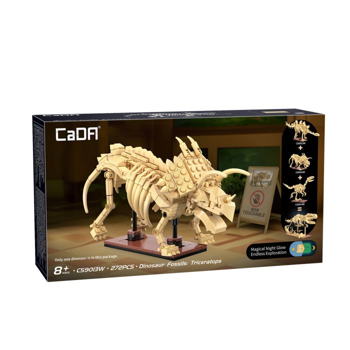 Cada Dinosaur Fossils: Triceratops - 272 pcs (C59013W)