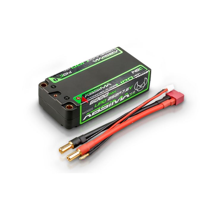 Absima Competition Shorty LiPo V2 HV 140C/2S2P HC 6000mAh 5mm (AB4150022) Absima Competition Shorty LiPo V2 HV 140C/2S2P HC 6000mAh 5mm (AB4150022)
