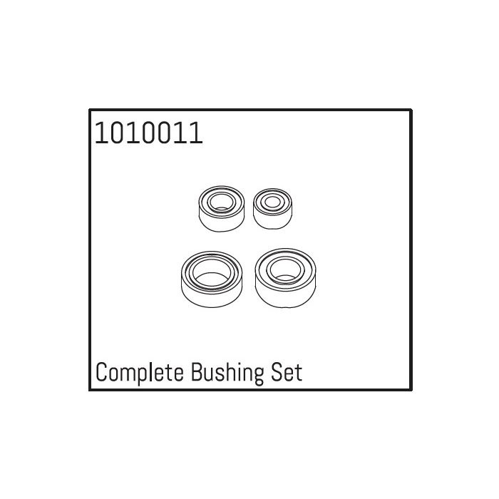 Absima Complete Bushing Set Absima Complete Bushing Set