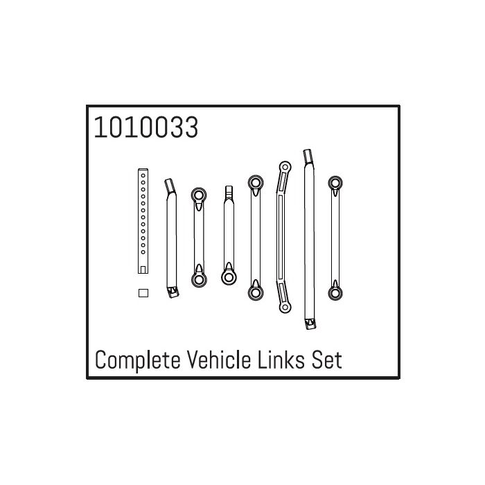 Absima Complete Vehicle Links Set Absima Complete Vehicle Links Set