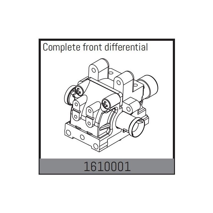 Absima Complete Front Differential (AB1610001)