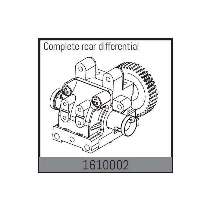 Absima Complete Rear Differential (AB1610002) Absima Complete Rear Differential (AB1610002)