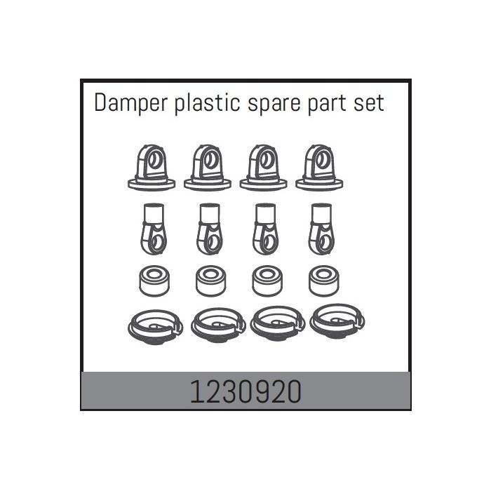 Absima Damper Spare Part Set (AB1230920) Absima Damper Spare Part Set (AB1230920)