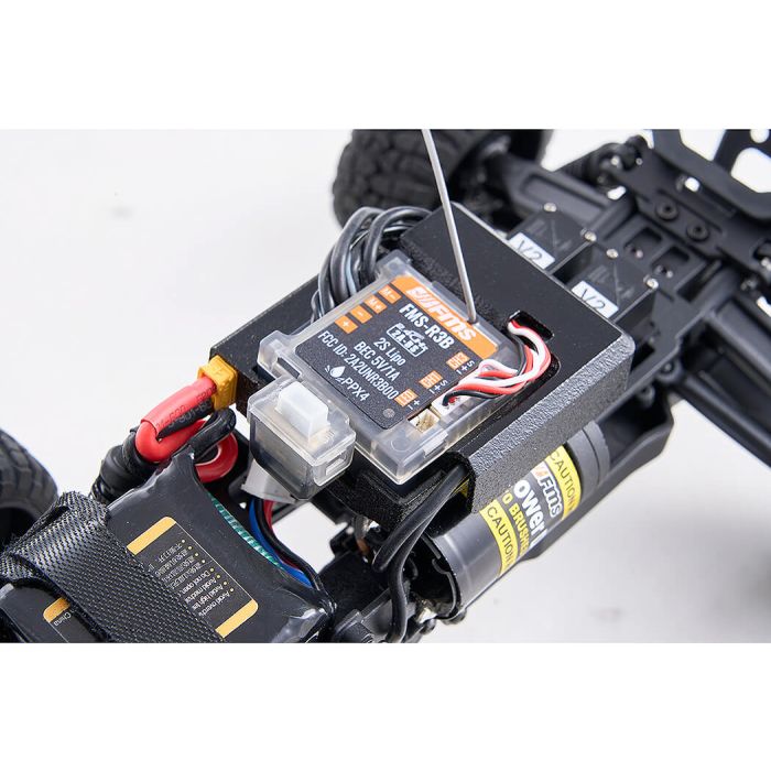 FMS FSC24 1:24 Chaser Truck RTR - Red (FMS12441BDRTRRD)