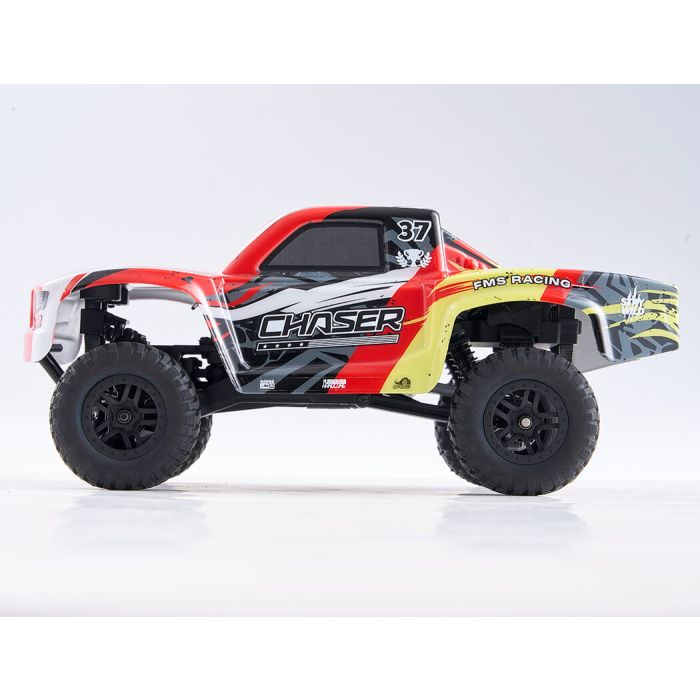 FMS FSC24 1:24 Chaser Truck RTR - Red (FMS12441BDRTRRD)