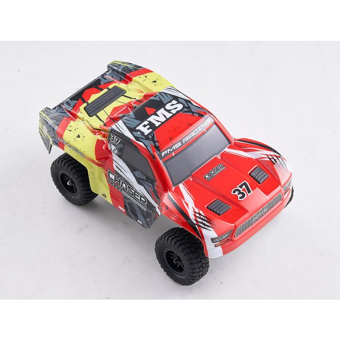 FMS FSC24 1:24 Chaser Truck RTR - Red (FMS12441BDRTRRD)