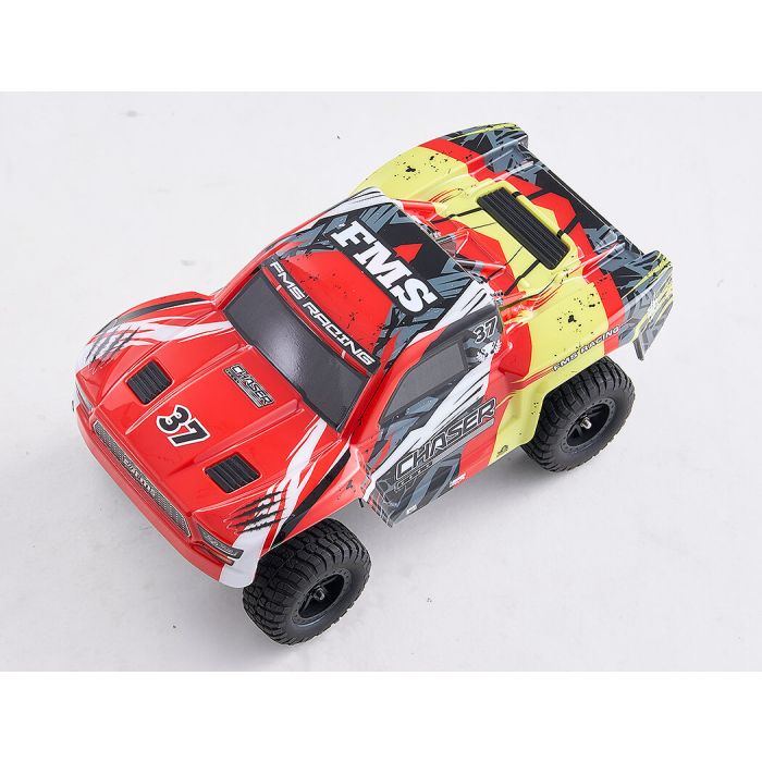 FMS FSC24 1:24 Chaser Truck RTR - Red (FMS12441BDRTRRD)