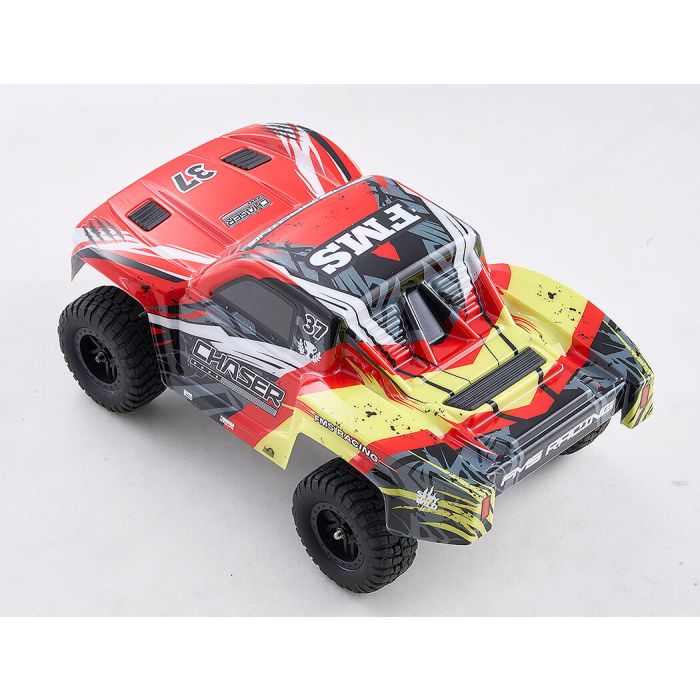 FMS FSC24 1:24 Chaser Truck RTR - Red (FMS12441BDRTRRD)