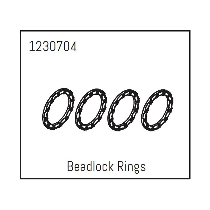 Absima Beadlock Rings - Khamba (2) (AB1230704) Absima Beadlock Rings - Khamba (2) (AB1230704)