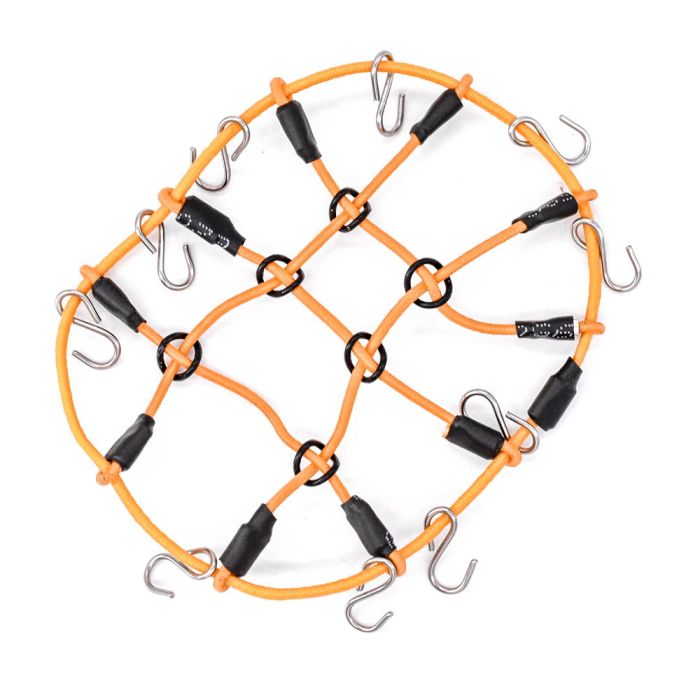 RC Overhaul Roof Rack Luggage Net Orange SCX24 (G-RCO-CR022OR) RC Overhaul Roof Rack Luggage Net Orange SCX24 (G-RCO-CR022OR)