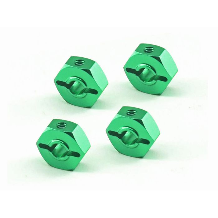 RC Overhaul Wheel Hex 12mm Green Alum 4pcs, LMT Mini (G-RCO-LOS02G) RC Overhaul Wheel Hex 12mm Green Alum 4pcs, LMT Mini (G-RCO-LOS02G)