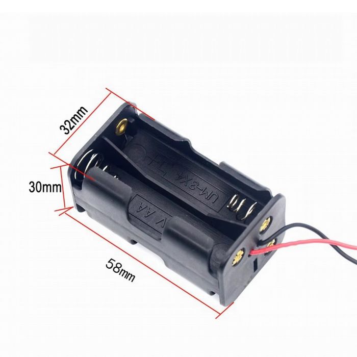 RC Overhaul Battery Box and Switch; 4xAA (G-RCO-UN009)