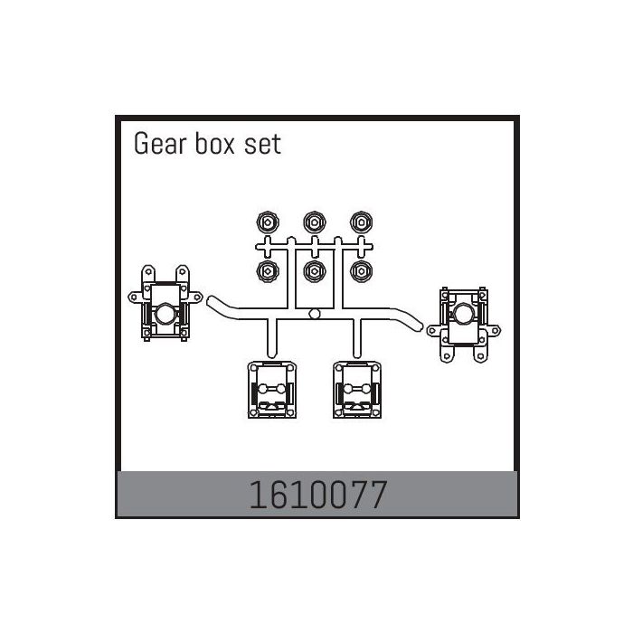 Absima Gear Box Set (AB1610077) Absima Gear Box Set (AB1610077)