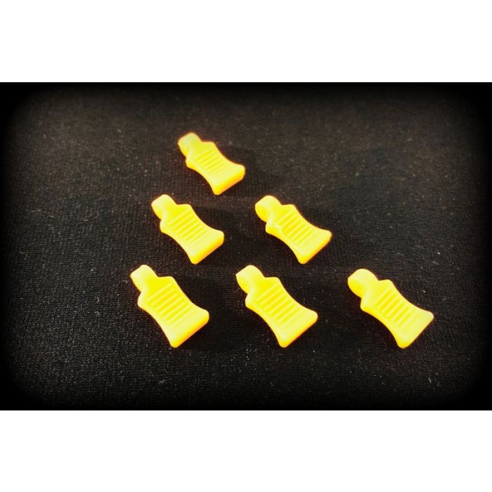 Absima Rubber Body Clips Holder, Neon Orange (6) (AB2440055) Absima Rubber Body Clips Holder, Neon Orange (6) (AB2440055)