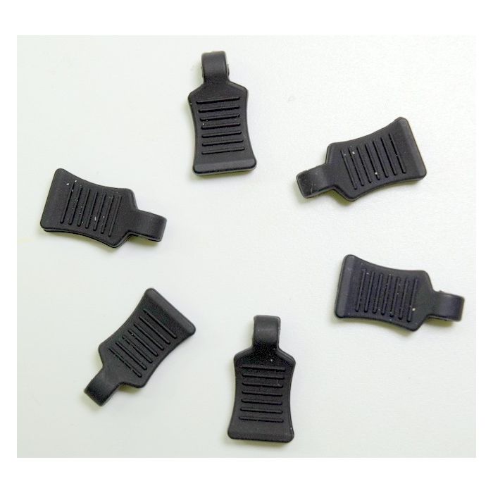 Absima Rubber Body Clips Holder, BLack (6) (AB2440057) Absima Rubber Body Clips Holder, BLack (6) (AB2440057)