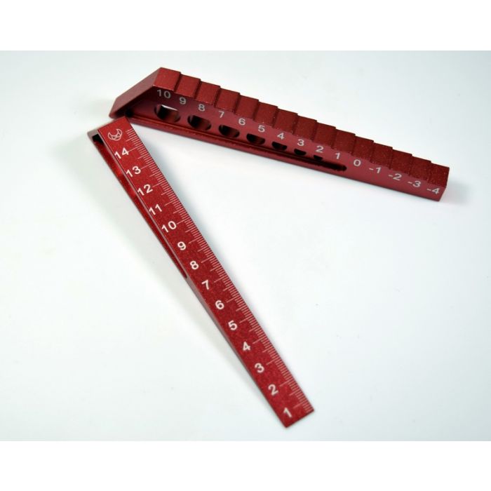 Absima Chassis Droop Gauge For 1;10 & 1:8 Onroad, Red (AB3000053) Absima Chassis Droop Gauge For 1;10 & 1:8 Onroad, Red (AB3000053)