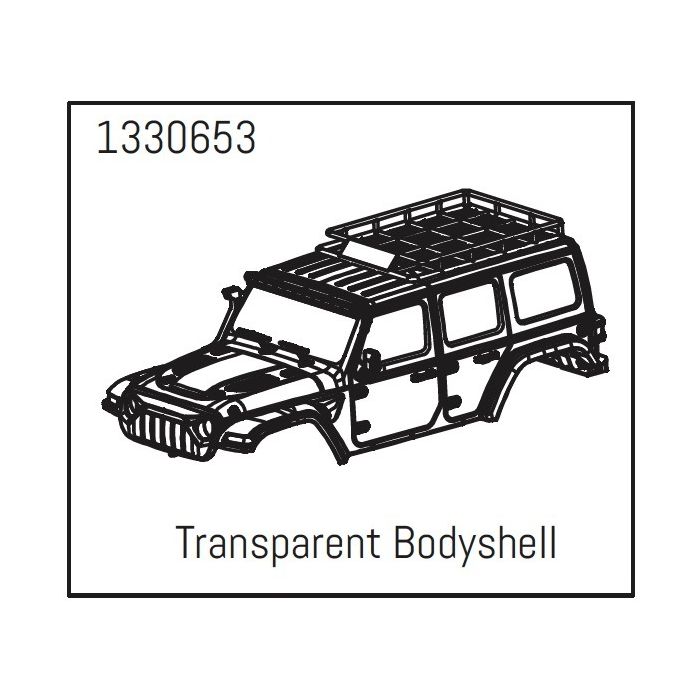 Absima Transparent Pc Body Shell - Yucatan (AB1330653) Absima Transparent Pc Body Shell - Yucatan (AB1330653)