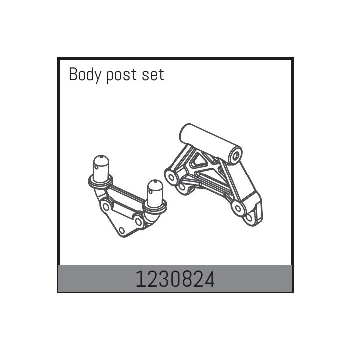 Absima Body Post Set (AB1230824) Absima Body Post Set (AB1230824)