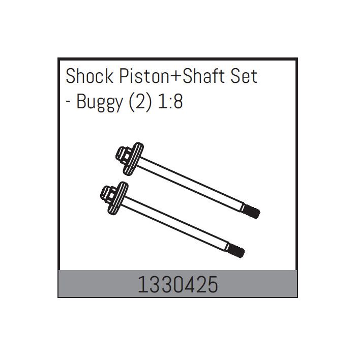 Absima Shock Piston+Shaft Set - Buggy (2) 1:8 Absima Shock Piston+Shaft Set - Buggy (2) 1:8