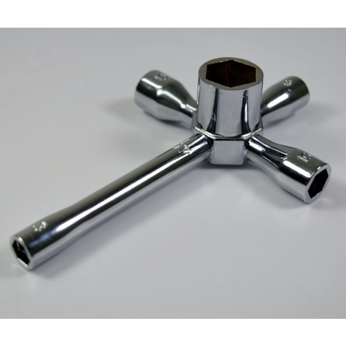 Absima BLg Cross WreNch 8/9/10/12/17mm (AB3000050) Absima BLg Cross WreNch 8/9/10/12/17mm (AB3000050)