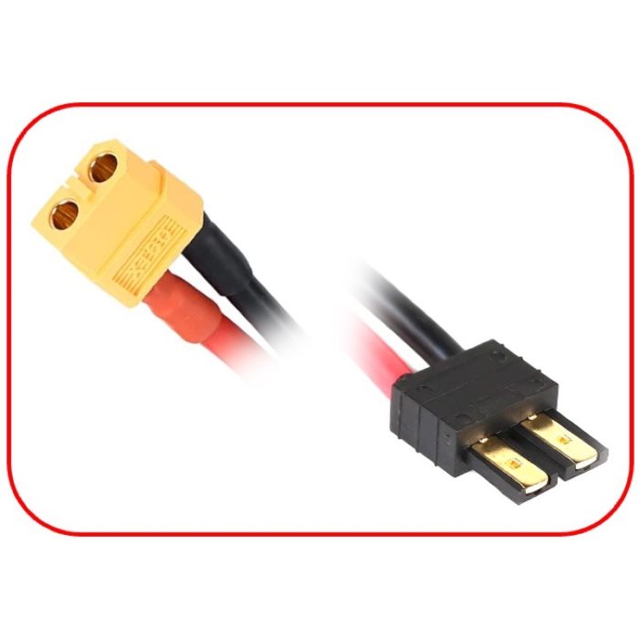 Absima Charging Cable XT60 To Traxxas 15cm Absima Charging Cable XT60 To Traxxas 15cm