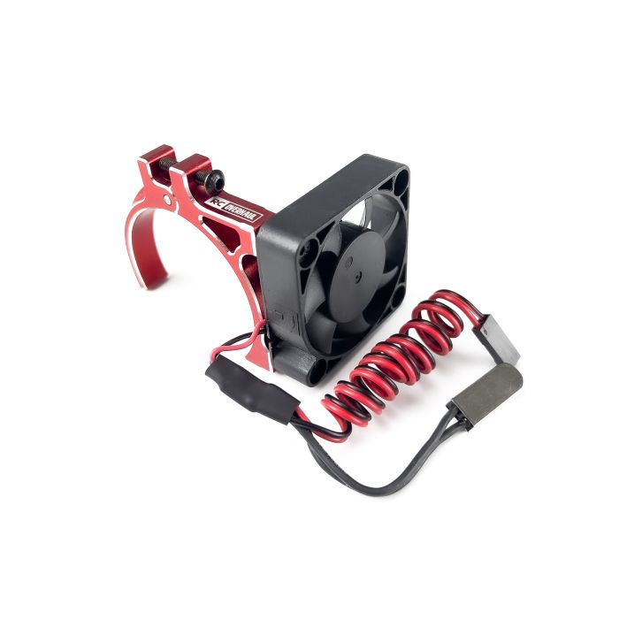 RC Overhaul Motor Fan unit w/Temp Sensor, w/Mount Red 38~42mm (M-RCO-FAN01R) RC Overhaul Motor Fan unit w/Temp Sensor, w/Mount Red 38~42mm (M-RCO-FAN01R)
