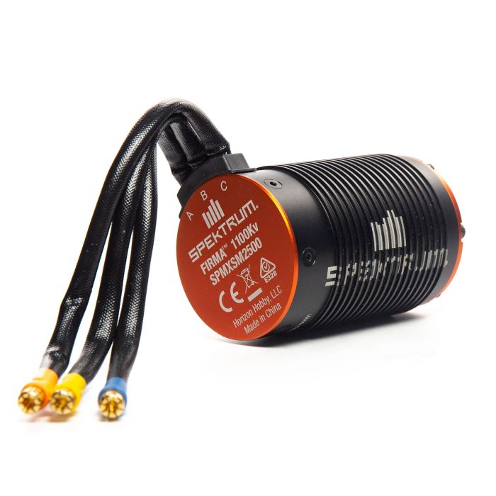 Spektrum Firma 1100Kv 4-pole Brushless Motor (M-SPMXSM2500) Spektrum Firma 1100Kv 4-pole Brushless Motor (M-SPMXSM2500)