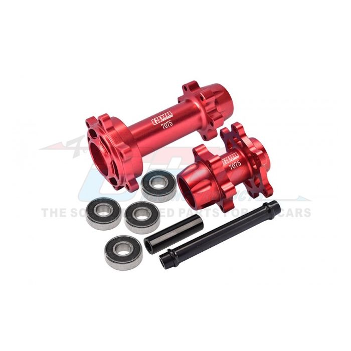 GPM Promoto MX  Aluminum 7075-T6  Front & Rear Wheel Hub Hex (Larger Inner Bearings) (MX0067-R)