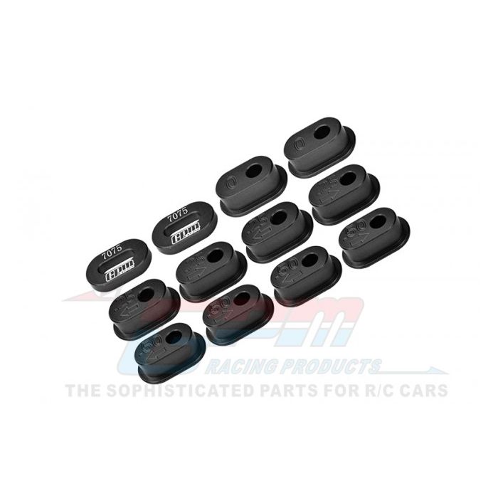 GPM Promoto MX Aluminum 7075-T6 Chain Tension Adjuster Set (MX010-BK) GPM Promoto MX Aluminum 7075-T6 Chain Tension Adjuster Set (MX010-BK)