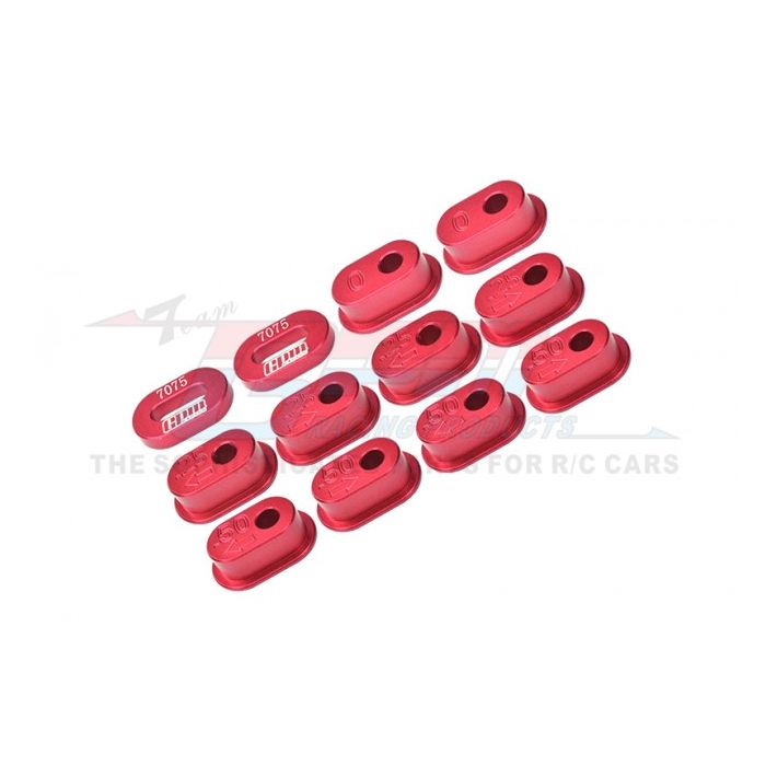 GPM Promoto MX  Aluminum 7075-T6 Chain Tension Adjuster Set (MX010-R)