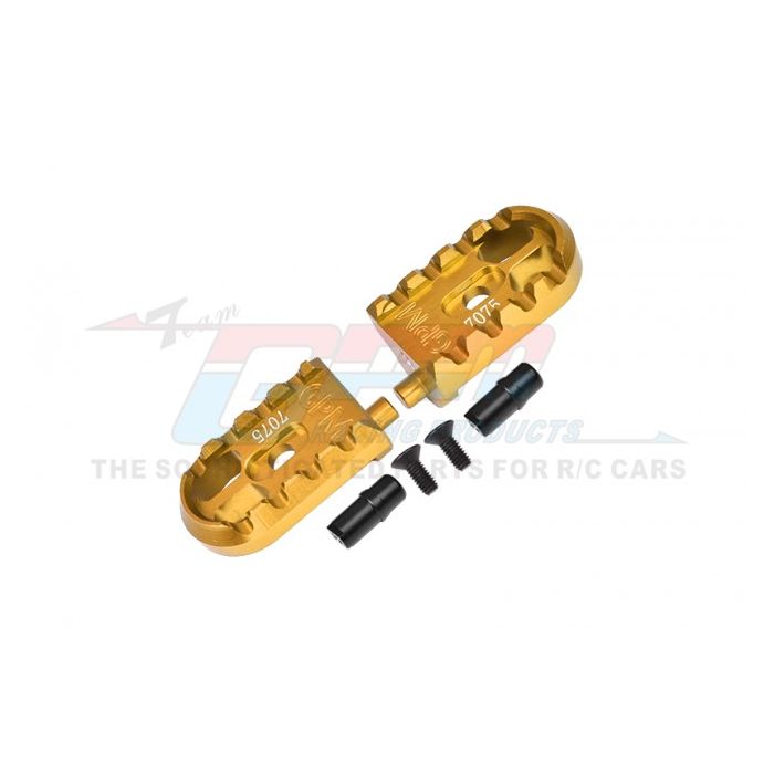 GPM Promoto MX Aluminum 7075-T6 Motorcycle Foot Pegs Set (MX014-GD) GPM Promoto MX Aluminum 7075-T6 Motorcycle Foot Pegs Set (MX014-GD)