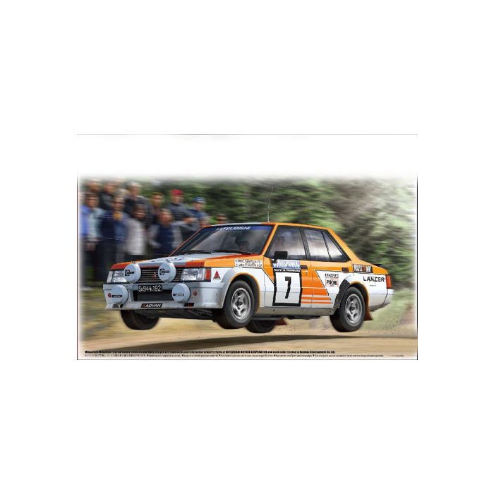 NuNu Mitsubishi Lancer Turbo '82 1000Lakes Rally (NU24018)