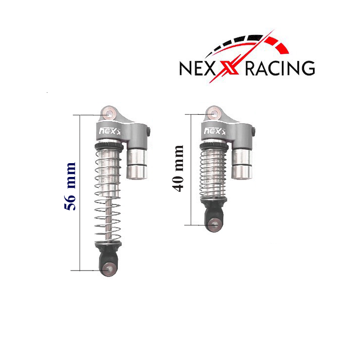 Nexx Racing Reservoir Shock (4 pcs) for 1:18 TRX-4M (NX-400-G)