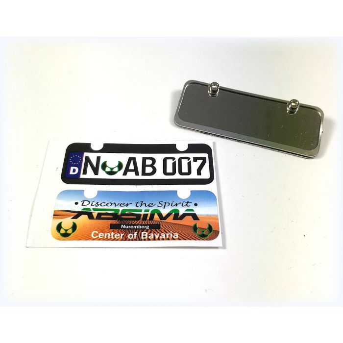 Absima 1/10 License Plate
