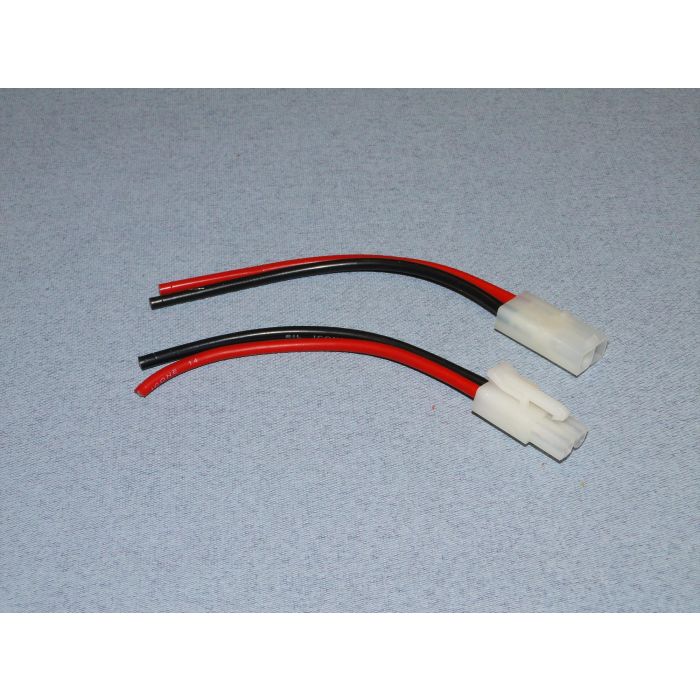 Logic RC Tamiya Connector Set w/14AWG Sil.Le Logic RC Tamiya Connector Set w/14AWG Sil.Le