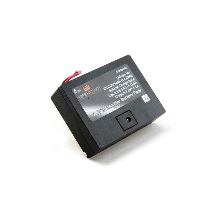 Spektrum 2000mAh Li-Ion TX Batt DXe, 6e, 6G2&3,7&8G2 (O-SPMA9602) Spektrum 2000mAh Li-Ion TX Batt DXe, 6e, 6G2&3,7&8G2 (O-SPMA9602)