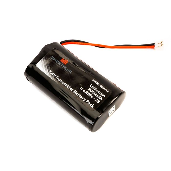 Spektrum 2000 mAh TX Battery: DX9,DX7S,DX8 (O-SPMB2000LITX) Spektrum 2000 mAh TX Battery: DX9,DX7S,DX8 (O-SPMB2000LITX)