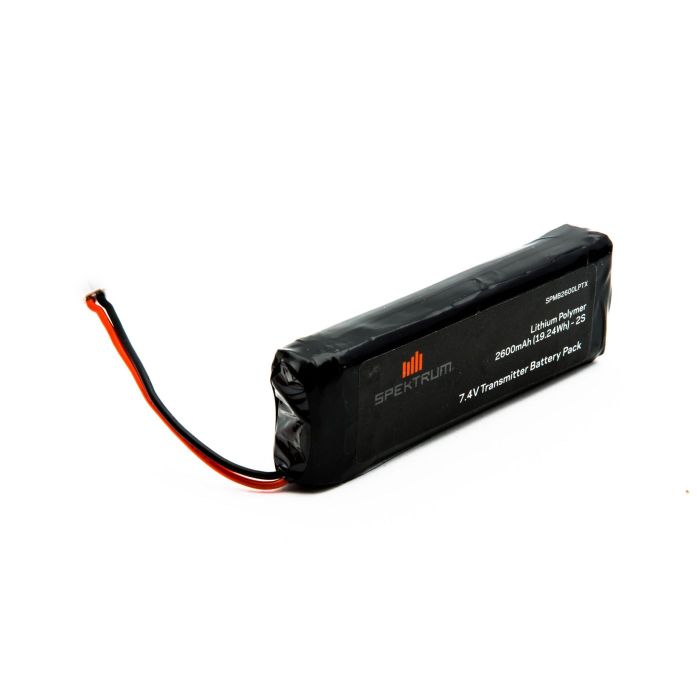 Spektrum 2600 mAh LiPo Transmitter Battery: DX18 (O-SPMB2600LPTX) Spektrum 2600 mAh LiPo Transmitter Battery: DX18 (O-SPMB2600LPTX)